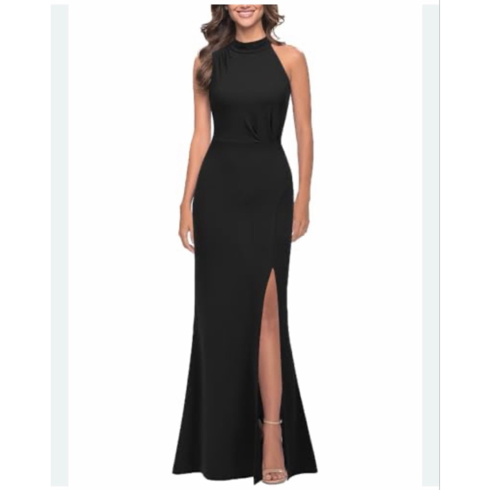 NEW Split Bodycon Mermaid Evening Cocktail Dress L